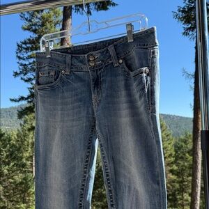 Miss Me Light Blue Boot Cut Jeans